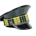 PATENT BLACK / Yellow Plaid