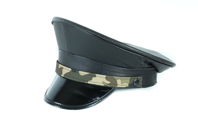 HT267CAMO CAMOUFLAGE CAPTAIN HAT