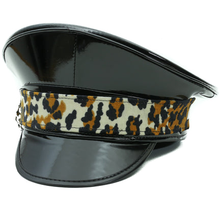 HT270LEO LEOPARD CAPTAIN HAT
