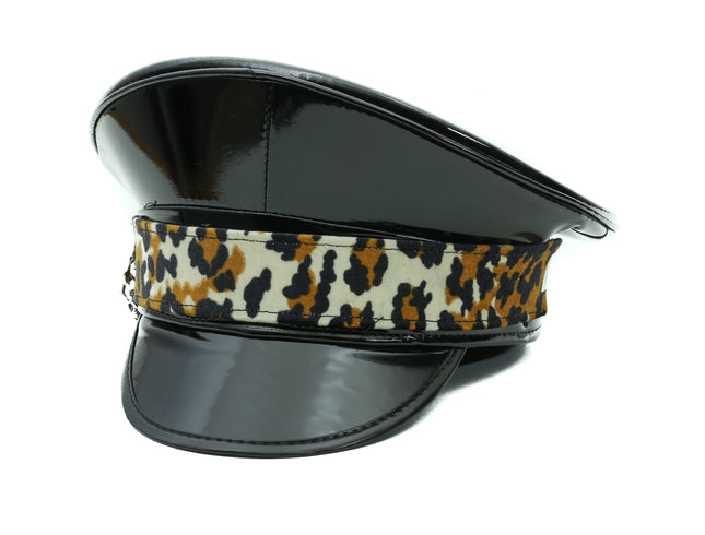 HT270LEO LEOPARD CAPTAIN HAT