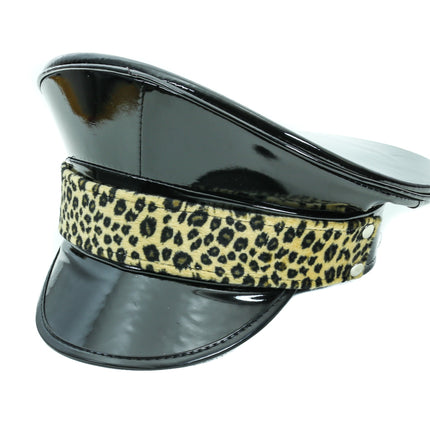 HT270LEO LEOPARD CAPTAIN HAT