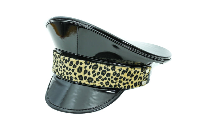 HT270LEO LEOPARD CAPTAIN HAT