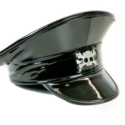 HT274 CROSS BONES BAND CHAIN CAPTAIN HAT