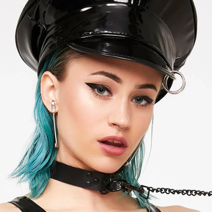 HT275  PIERCING RING CAPTAIN HAT