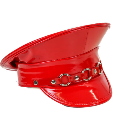 HT279 3 RING MATT CAPTAIN HAT