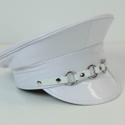 HT279 3 RING MATT CAPTAIN HAT