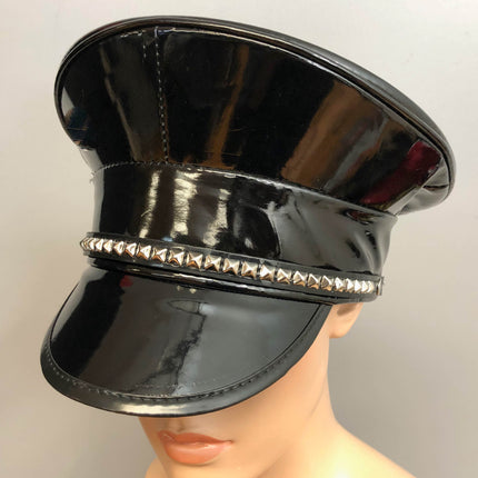 HT285 CAPTAIN HAT WITH 1/4"PYRAMID