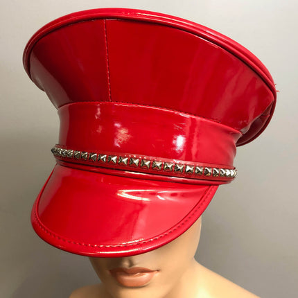 HT285 CAPTAIN HAT WITH 1/4"PYRAMID