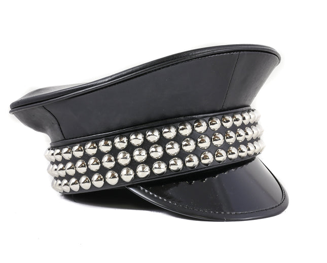 HT291 CONICAL STUDDED CAPTAIN HAT