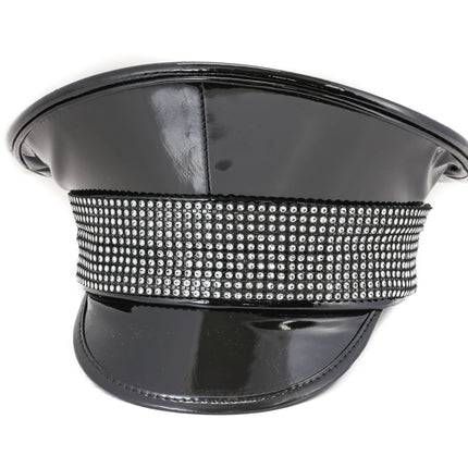 HT296 5 ROW STONE CAPTAIN HAT
