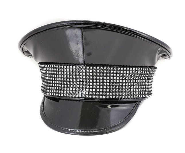 HT296 5 ROW STONE CAPTAIN HAT