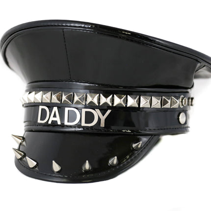 HT305P STAINLESS STEEL LETTER WORDS ID NAME CAPTAIN HAT