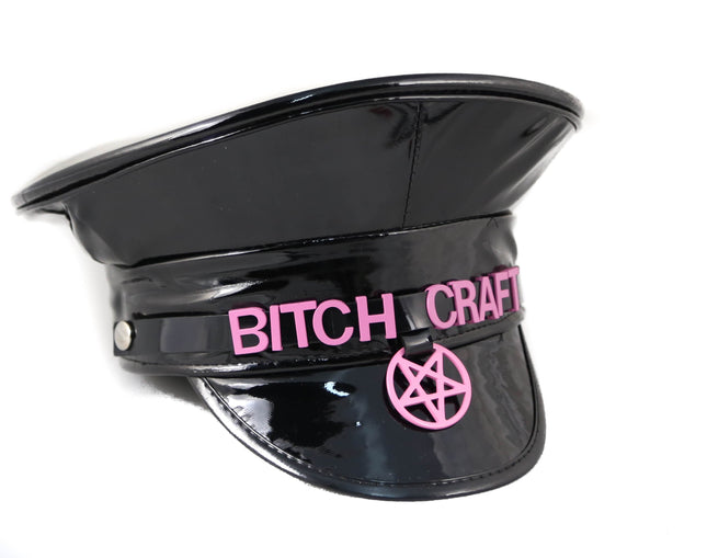 HT306P-PS STAINLESS STEEL LETTER WORDS ID NAME CAPTAIN HAT