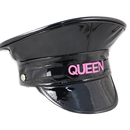 HT233P-PS STAINLESS STEEL LETTER WORDS ID NAME CAPTAIN HAT