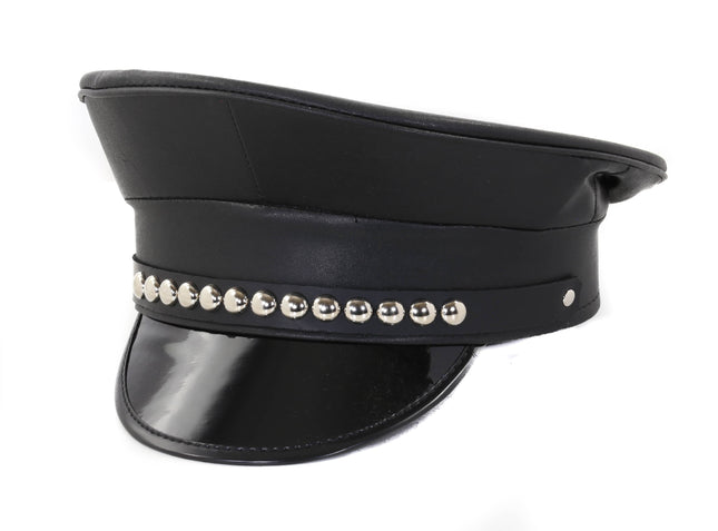 HT315 ROUND STUDDED CAPTAIN HAT