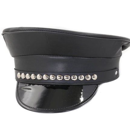 HT315 ROUND STUDDED CAPTAIN HAT