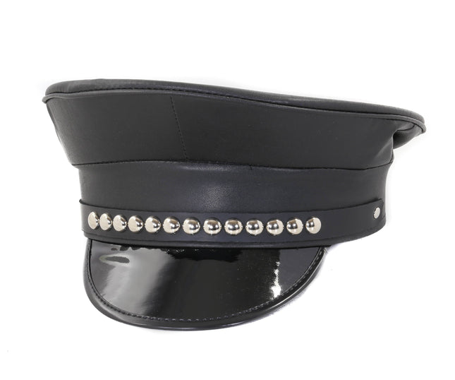 HT315 ROUND STUDDED CAPTAIN HAT