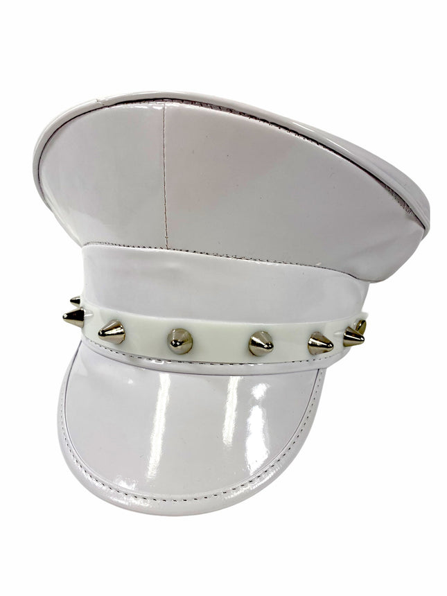 HT316  UK 77 STUDDED CAPTAIN HAT