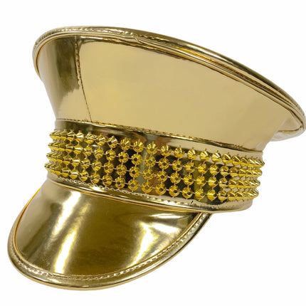 HT340 4 ROW STONE CAPTAIN HAT