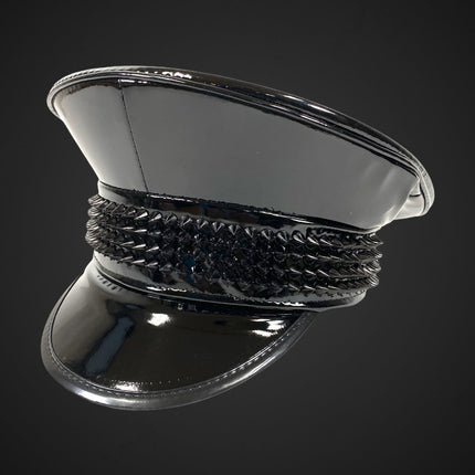 HT340 4 ROW STONE CAPTAIN HAT