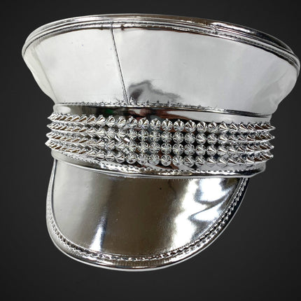 HT340 4 ROW STONE CAPTAIN HAT