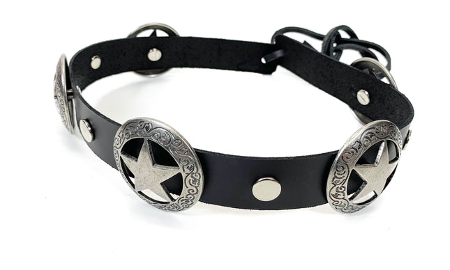 HTB204 STAR CONCHO WITH RIVET HAT BAND