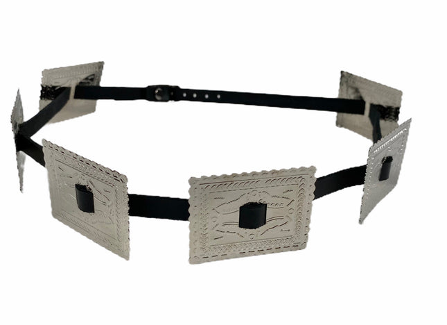 HTB208 SQUARE CONCH HAT NAD 24" LONG BUCKLE ADJUSTED