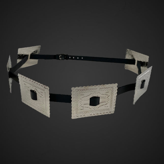 HTB208 SQUARE CONCH HAT NAD 24" LONG BUCKLE ADJUSTED