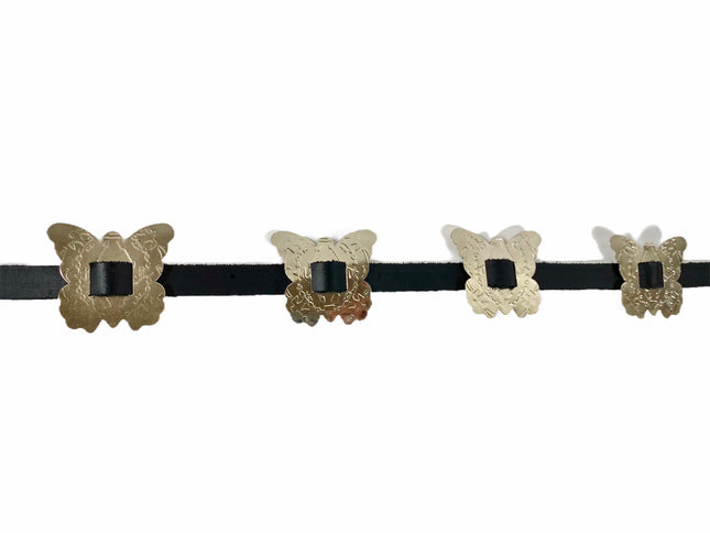 HTB210 BUTTERFLY CONCHO HAT BAND