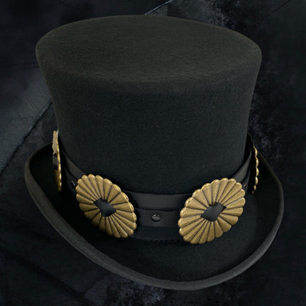HTB220 2.75 X 1.75 OVAL CONCH HAT BAND 2"
