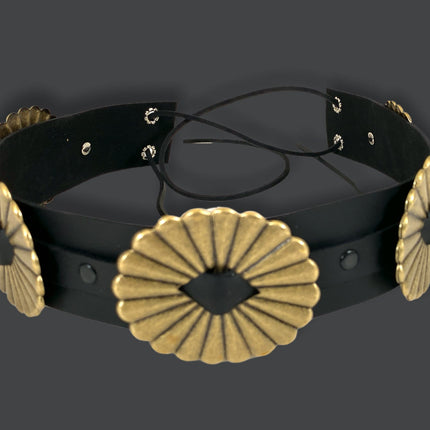HTB220 2.75 X 1.75 OVAL CONCH HAT BAND 2"