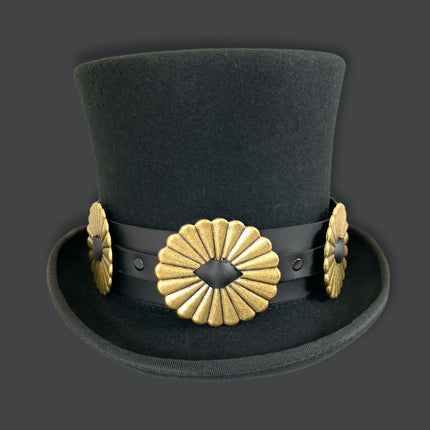 HTB220 2.75 X 1.75 OVAL CONCH HAT BAND 2"