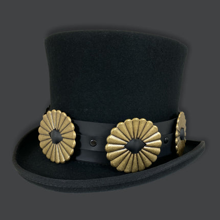 HTB220 2.75 X 1.75 OVAL CONCH HAT BAND 2"