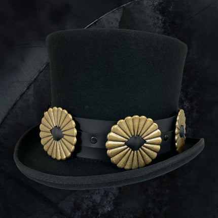 HTB220 2.75 X 1.75 OVAL CONCH HAT BAND 2"
