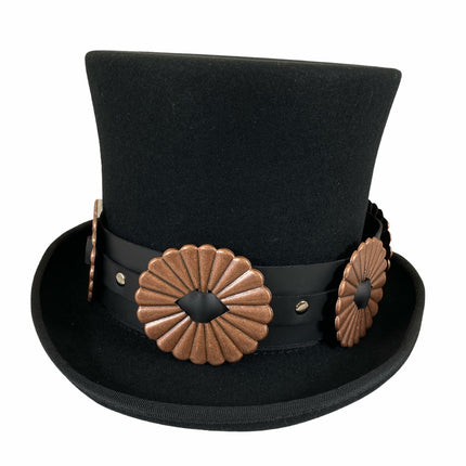 HTB220 2.75 X 1.75 OVAL CONCH HAT BAND 2"