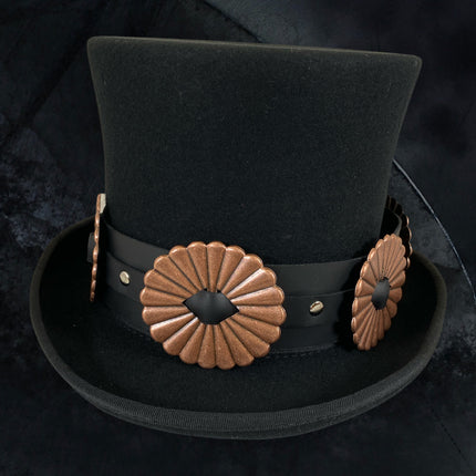 HTB220 2.75 X 1.75 OVAL CONCH HAT BAND 2"