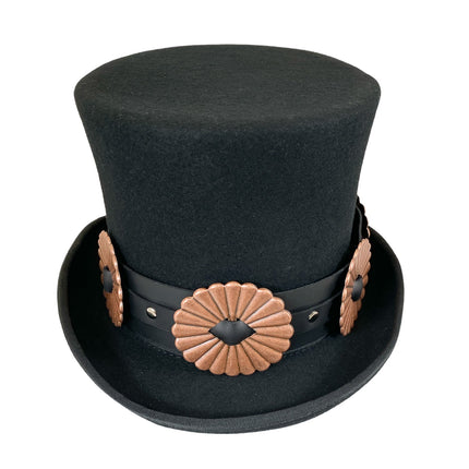 HTB220 2.75 X 1.75 OVAL CONCH HAT BAND 2"