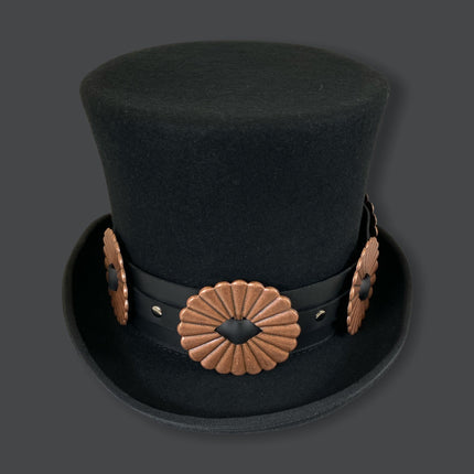 HTB220 2.75 X 1.75 OVAL CONCH HAT BAND 2"