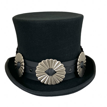 HTB220 2.75 X 1.75 OVAL CONCH HAT BAND 2"