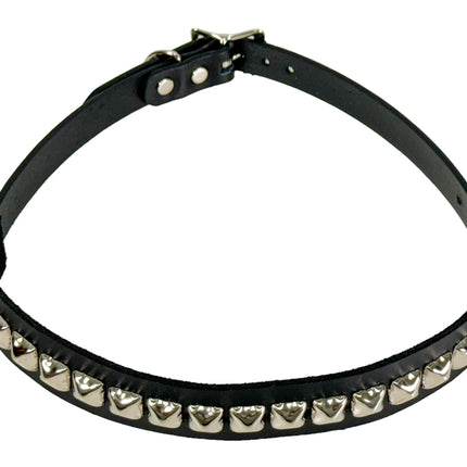 HTPK401  FUNK PLUS TOPHAT WITH SINGLE ROW PYRAMID STUD BAND