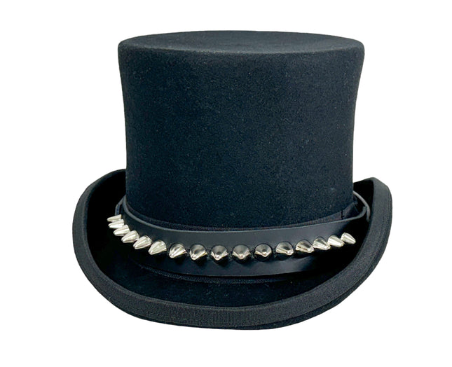 HTPK403  FUNK PLUS TOPHAT WITH SINGLE ROW UK77 STUD BAND