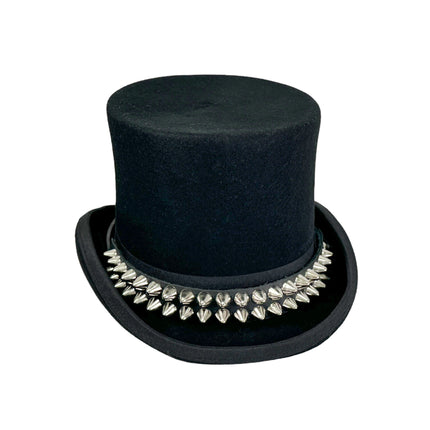 HTPK404  FUNK PLUS TOPHAT WITH 2 ROW UK77 STUD BAND