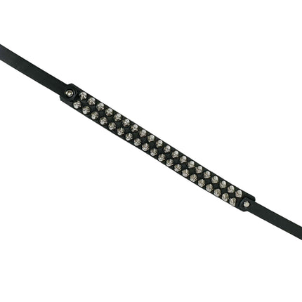 HTPK404  FUNK PLUS TOPHAT WITH 2 ROW UK77 STUD BAND