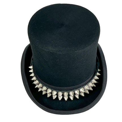 HTPK404  FUNK PLUS TOPHAT WITH 2 ROW UK77 STUD BAND