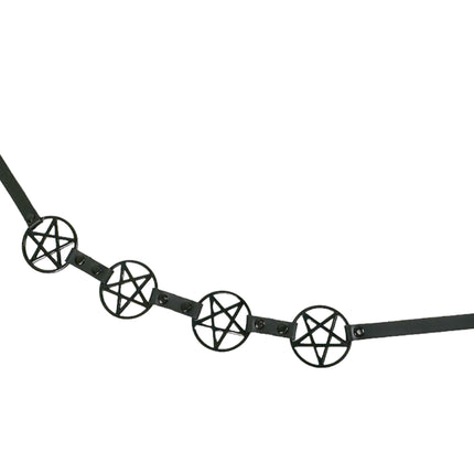 HTPK405  FUNK PLUS TOPHAT WITHPENTAGRAM BAND