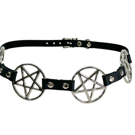HTPK405  FUNK PLUS TOPHAT WITHPENTAGRAM BAND