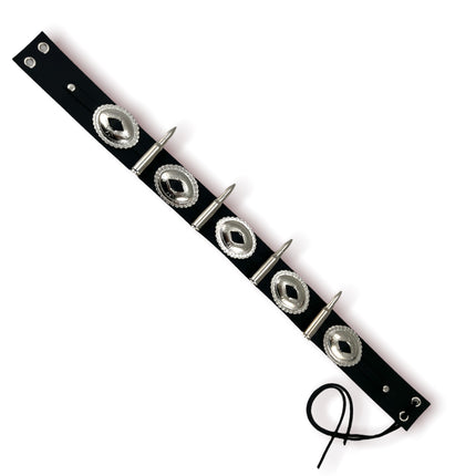 HTB424 223 CALIBER BULLET HAT BAND WITH SILVER OVAL