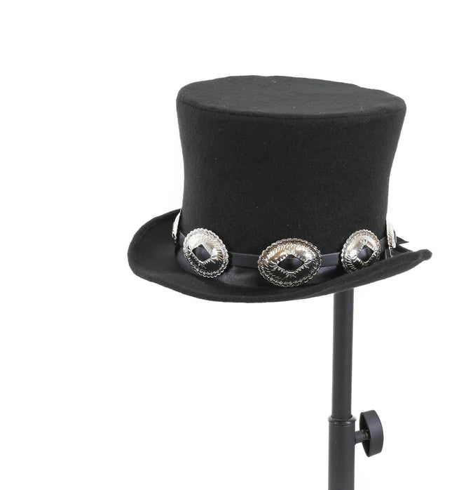 HTB111 OVAL CONCHO HAT BAND
