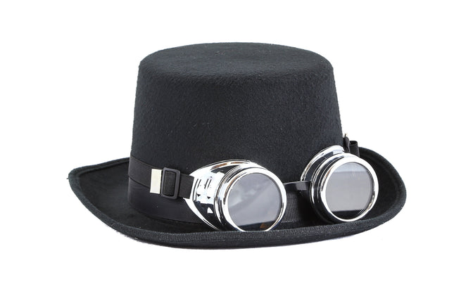 HTP721 TOP HAT WITH GOGGLES