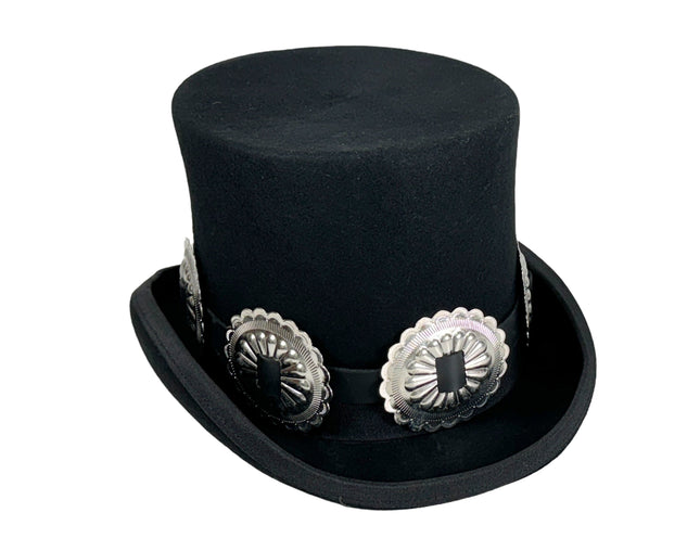 HTPK131 FUNK PLUS TOPHAT WITH JUMBO  WESTERN CONCHO